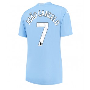 Manchester City Joao Cancelo #7 kläder Kvinnor 2023-24 Hemmatröja Kortärmad